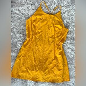 Athleta Sunlit Yellow Mini Dress